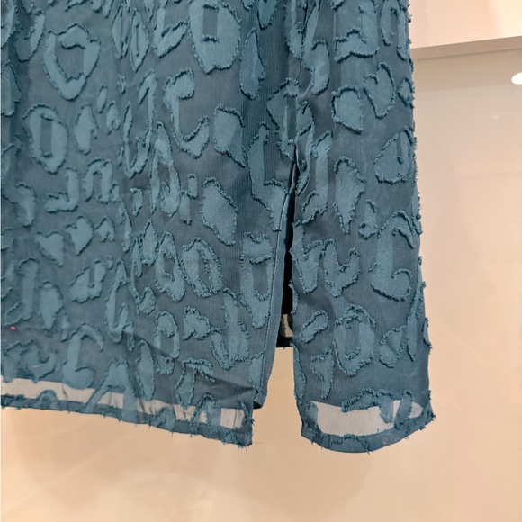 Textured leopard mini dress - Picture 5 of 6